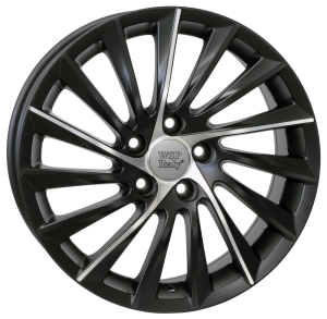 Informacin de ALFA W256, DULL BLACK F POLISHED, 5X110, 18 x 7.5"